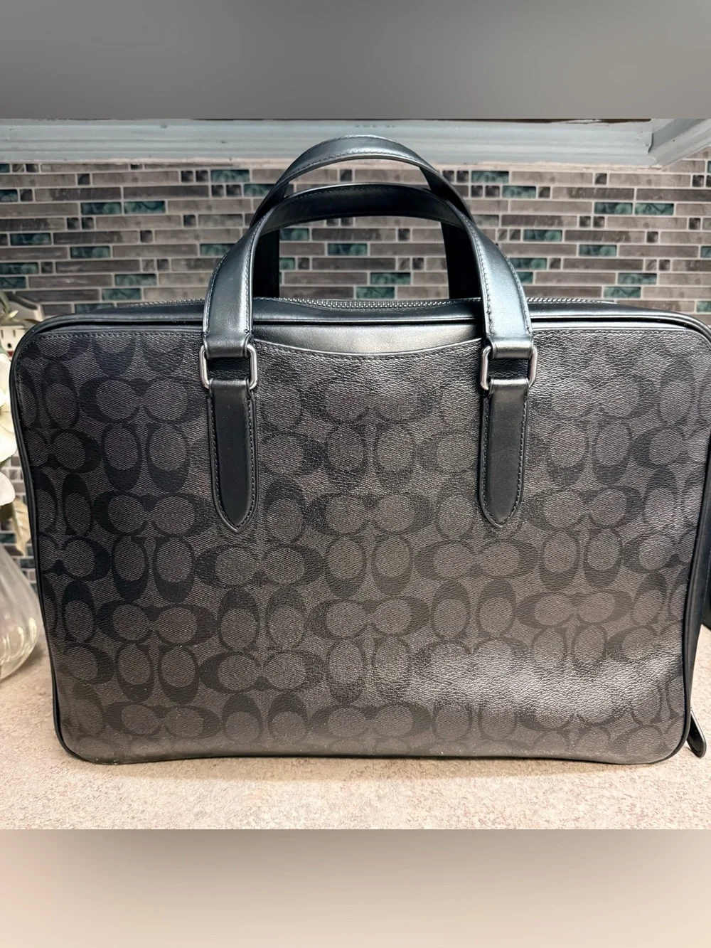 Coach Graham Slim laptop bag